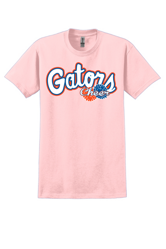Adult GATORS CHEER Short Sleeve Tee